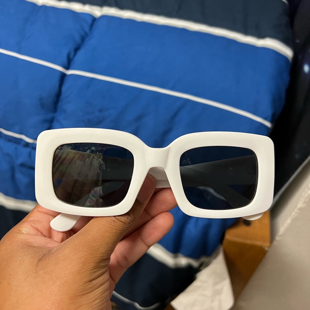 White sunglasses